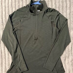 Under Armour Dark Gray Quarter-Zip Top